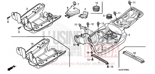 FLOOR STEP NPS505 de 2005
